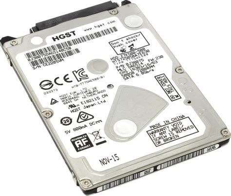 HDD Hgst Travelstar Z7k500 Hts725050a7e630 500gb Sata3 - Σκληρος δισκος ...
