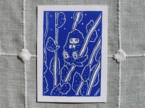 Pussy Willow Catkins Print Etsy