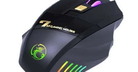 IMICE GW-X7 7 BUTTONS RECHARGEABLE RGB WIRELESS GAMING MOUSE