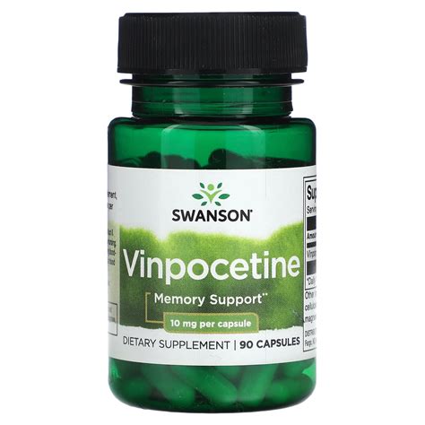 Swanson Vinpocetine Mg Capsules