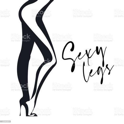 Beautiful Woman Legshigh Heelsstiletto Shoeselegant Style Stock Illustration Download Image