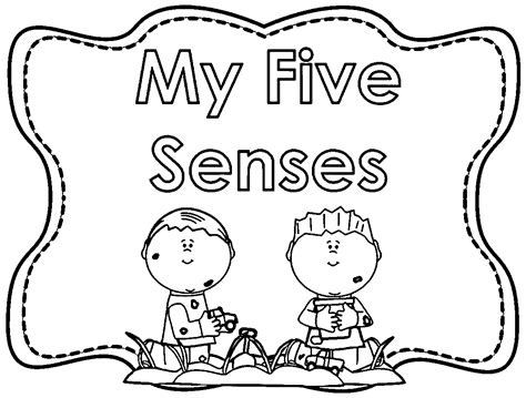 Coloring Pages For Senses