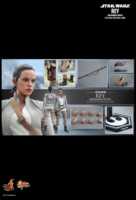 Hot Toys Sideshow Exclusive Force Awakens Star Wars Rey Scale Figure Last One The Toys