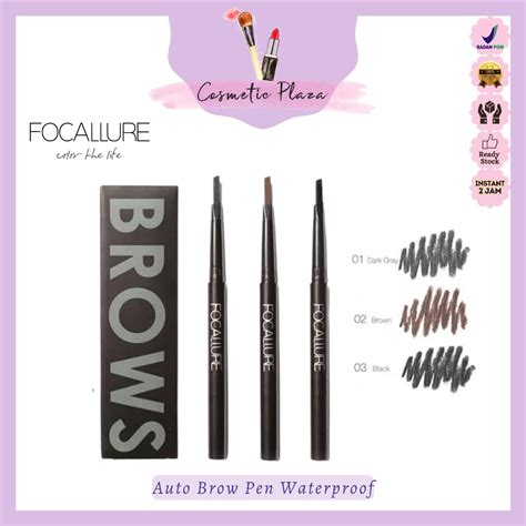 Jual Focallure Waterproof Eyebrow Brow Pencil Pensil Alis Long Lasting