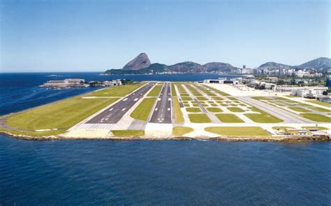 Aeroporto Santos Dumont Ter Pista Principal Reformada Revista Embarque