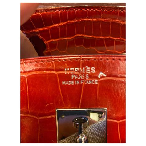 Herm S Hermes Birkin Cuirs Exotiques Rouge Ref Joli Closet