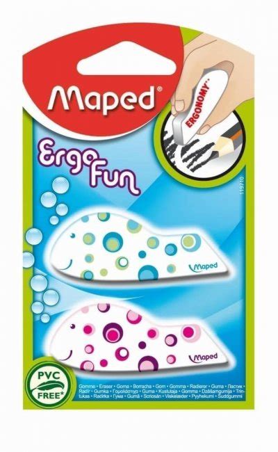 Maped Gumica Ergo Fun 1 2 Blister Školski pribor