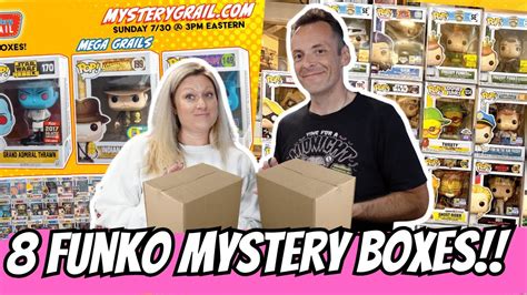 Opening Up Funko Pop Mystery Boxes From Mystery Grail And Smeye