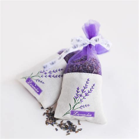 Lavender Sachet Bag Natural Scent Fragrance For Aromatherapy