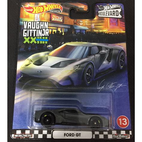 風火輪 hot wheels 林蔭大道 boulevard 福特 ford gt 精裝 Premium 膠胎 蝦皮購物