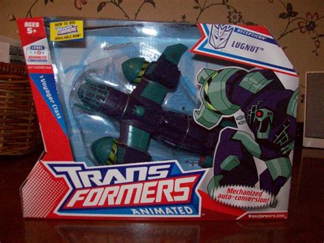 Transformers Animated - Lugnut Voyager Class Figure - Parry Game Preserve