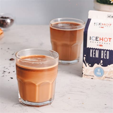 Kem Béo Ice Hot Vị Sữa Gr Nguyên liệu pha chế