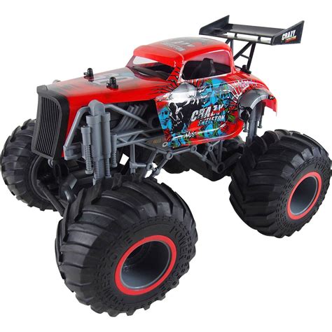 Amewi Crazy Hot Rod černá 1 16 RC model auta elektrický monster truck 100 RtR 2 4 GHz vč
