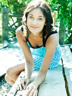 Horny Brunette Teen Chandra A Shamelessly Showing Nude Tits And Bushy Beaver Outdoor