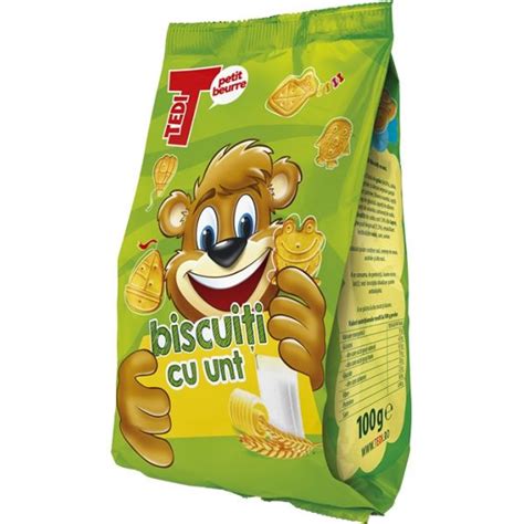 Tedi Biscuiti Cu Unt 100g