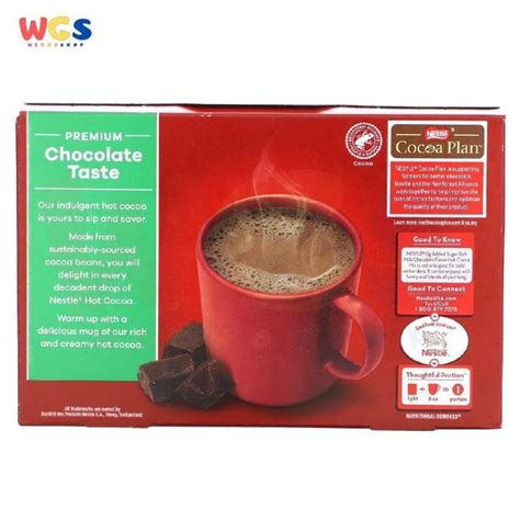 Jual Nestle Hot Cocoa Mix Rich Milk Chocolate Flavor Zero Sugar S X G Best Seller Shopee