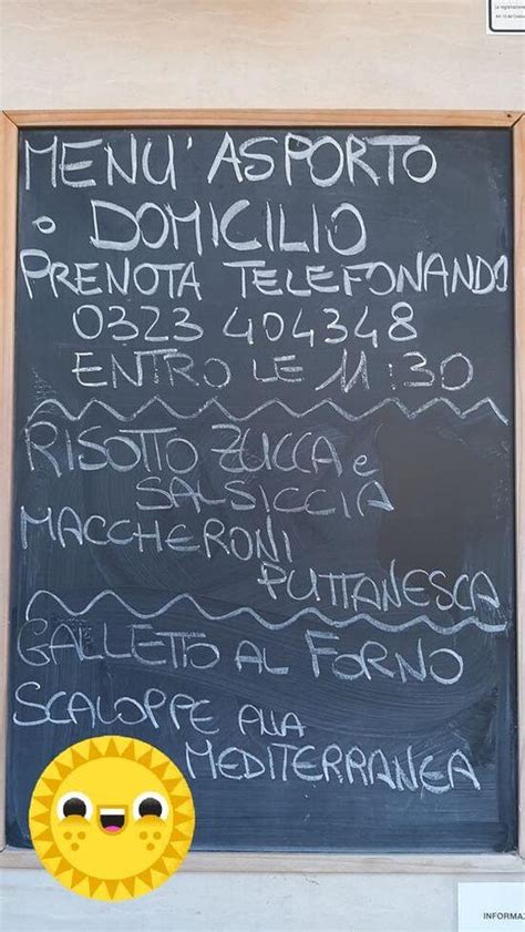 Menu Da Trattoria Pappa E Ciccia Ristorante Intra