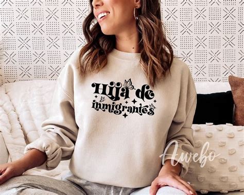 Hija De Inmigrantes Svg Latina Women Svg Png Spanish Svg Inspire Uplift
