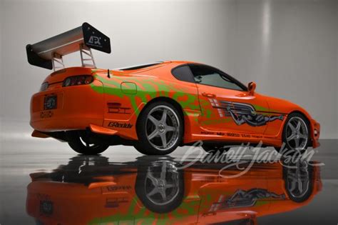 Fast And Furious Toyota Supra To Be Auctioned Made Iconic By Paul Walker Car News The