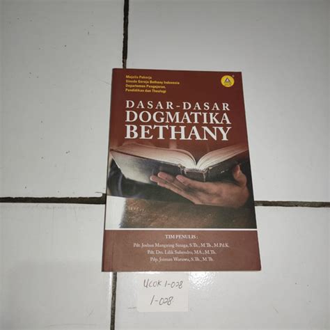 jual buku dasar dasar dogmatika bethany pdt joshua mangiring sinaga