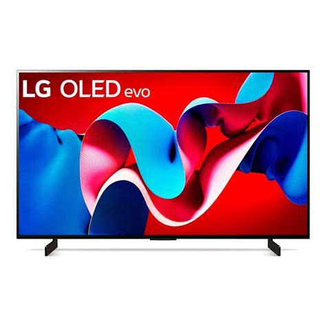 Телевизор LG OLED Evo C4, 42", 4K, OLED, 120 Гц, чёрный купить в ...