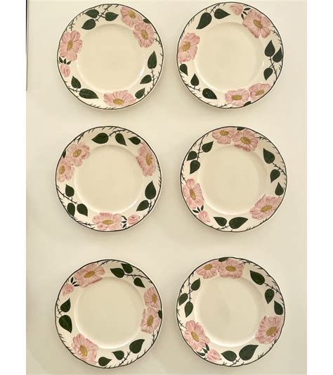 6 Assiettes Wild Rose Villeroy Boch KITATORI Suisse