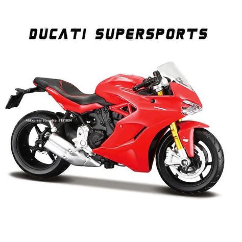 Maisto Ducati Super Naked V S Kawasaki Moto Car Original Authorized Simulation Alloy