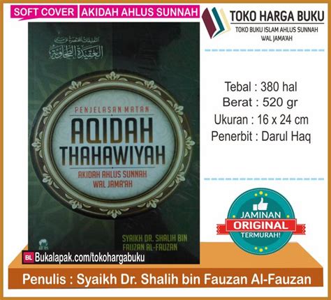 Jual Penjelasan Matan Aqidah Thahawiyah Di Lapak Toko Harga Buku