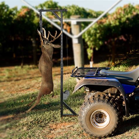 Free Shipping Bentism Hitch Mounted Deer Hoist 300lbs Capacity Hitch