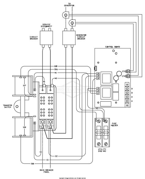 Residential Generator Wiring Diagram - Wiring Digital and Schematic