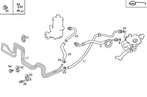 Steering Gear Range Of Lines For Mercedes Benz Sd Mercedes