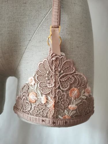 Opulent Nude Garters Pair Andreea Preda