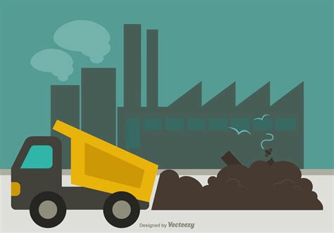 Free Landfill Flat Vector Illustration 134078 Vector Art at Vecteezy