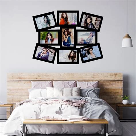 multicolor wooden designer photo frames  gift size random size