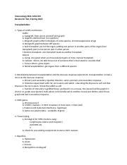 Immuno Test Final Docx Immunology Biol Review For Test