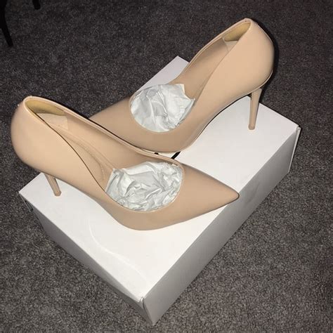 Aldo Shoes Aldo Nude Glossy Stilettos Poshmark