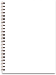 Blank Sketchbook Png Spiral PNG Image With Transparent 57 OFF