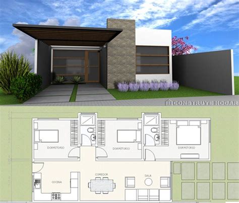 Planos De Casas Modernas 3d