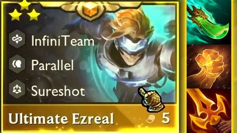 Ultimate Ezreal One Shots Everything Tft Set Youtube