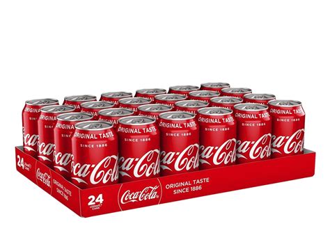 Coca Cola Regular Coke Cans 330ml 24 Pack Wellington Fresh