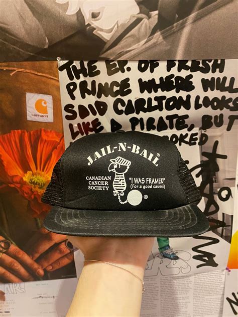 Vintage Vintage Jail N Bail Trucker Hat Grailed