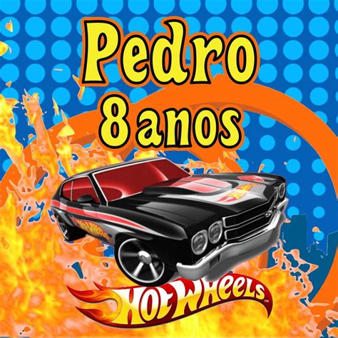 R Tulo Adesivo P Maleta Kit Festa Hot Wheels Elo