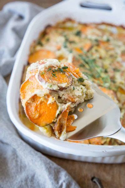 Scalloped Sweet Potatoes Paleo The Roasted Root