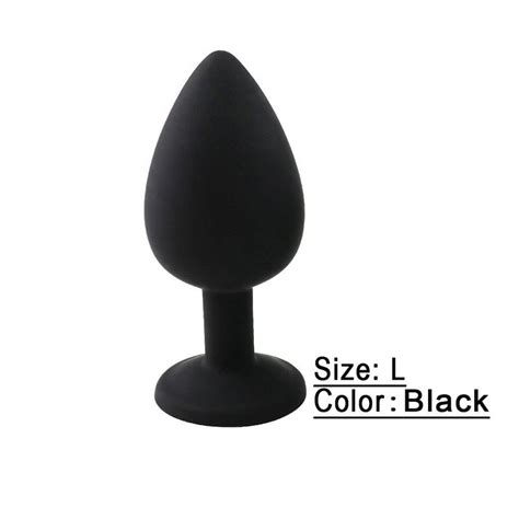 Plug Anal Silicone Unissex Brinquedo Adulto Importado Safiman