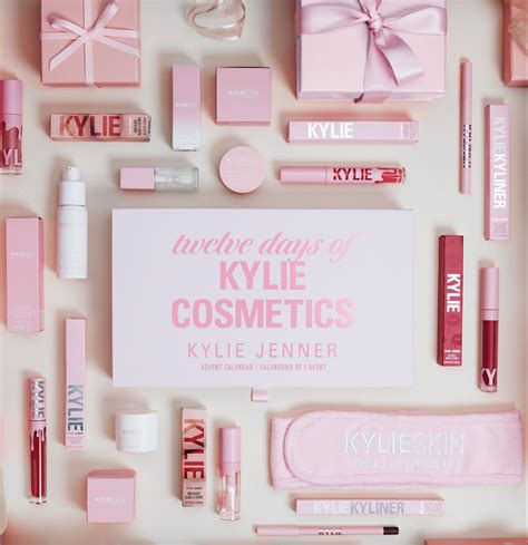 Kylie Cosmetics Advent Calendar Contents