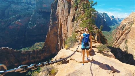 Angels Landing Hike Highlights 2019 4k60fps Youtube