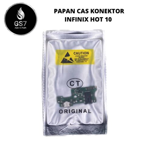Jual PAPAN CAS KONEKTOR INFINIX HOT 10 ORIGINAL Shopee Indonesia