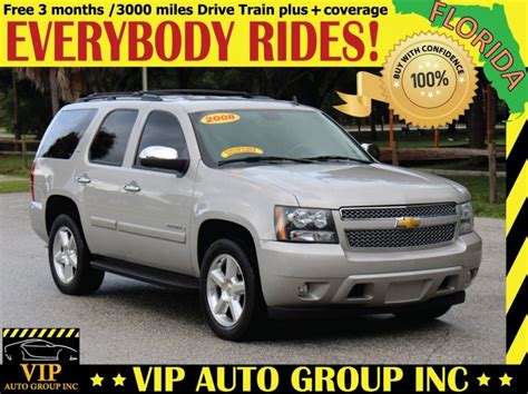 2008 Chevrolet Tahoe Ltz Cars for sale