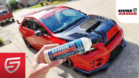 Shine Armor Graphene Ceramic Nano Glass Coating Wrx Youtube