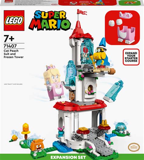 Lego Super Mario Cat Peach Suit And Tower Set Imagine That Toys